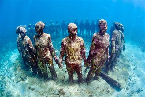 Grenada Molinere Underwater Sculpture Park Gets New Installations