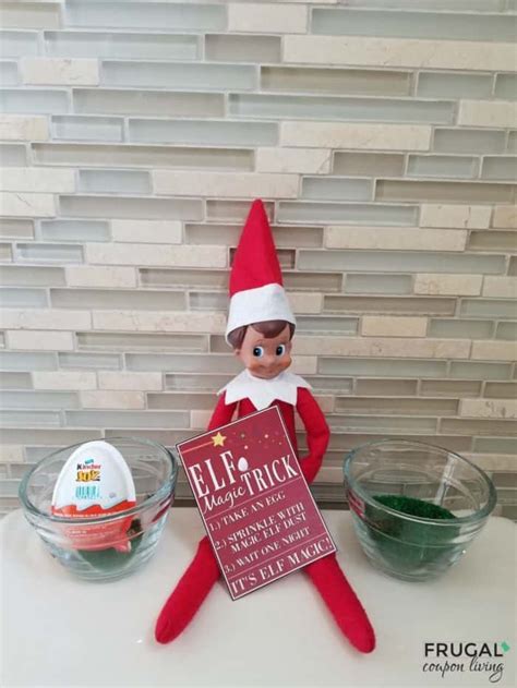 Elf On The Shelf Ideas Kinder Joy Magic Egg Printable