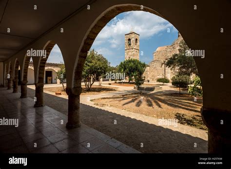 The Saint Barnabas Monastery And Icon Museum In Cyprus Stock Photo Alamy