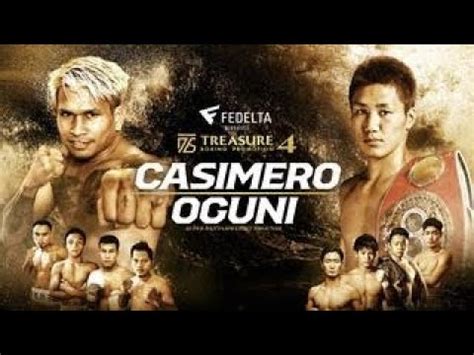 John Riel Casimero Vs Yukinori Oguni Vince Paras Vs Kai Ishizawa