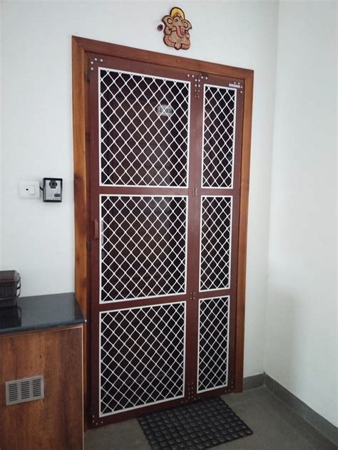 3ft 4mm Aluminum Grill Mesh Single Door For Home Interior At Rs 10000