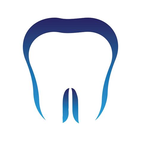 Vektorvorlage für das design des dental logoskreatives zahnarzt logo