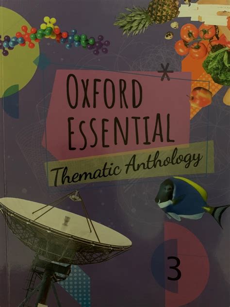 Oxford Essential Thematic Anthology Carousell