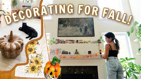 Vlog Decorating My New House For Fall Halloween Let S Get Spoooky