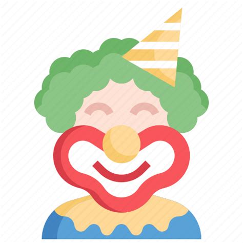 Circus Flaticon Clown Costume Party Birthday Professions Icon Download On Iconfinder