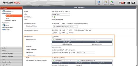 Fortigate Dhcp Advanced Options