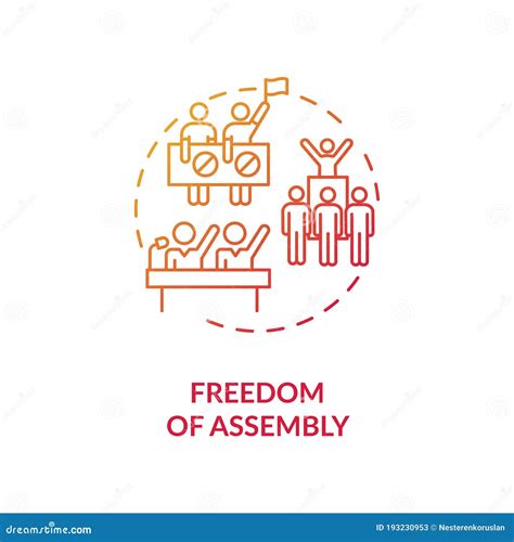 Freedom Of Assembly Clipart