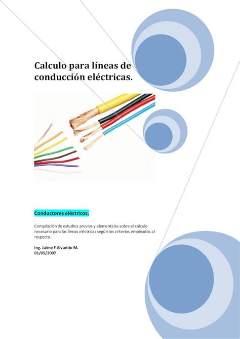 Pdf C Lculo De Los Conductores El Ctricos Pdfslide Net