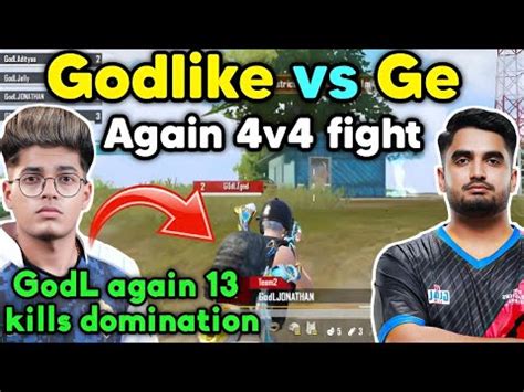 Godlike Vs Global Esports Again Pure 4v4 GodL 13 Kills Domination