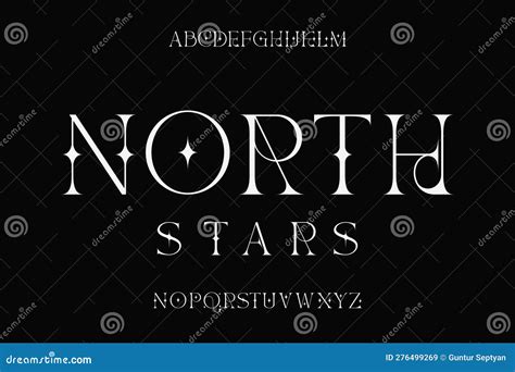 Decorative Font Vector Design Stock Vector - Illustration of font ...