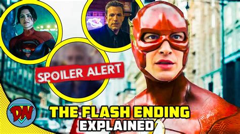 The Flash Ending And Post Credit Scene Explained In Hindi Youtube