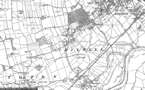 Old Maps of Chilwell, Nottinghamshire - Francis Frith