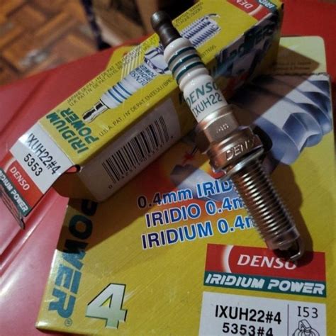 DENSO IRIDIUM IXUH22 POWER SPARK PLUG PERODUA AXIA BEZZA 1 0 Lazada