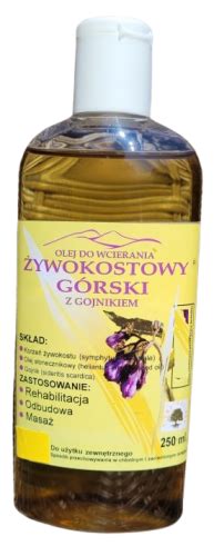 Olej żywokostowy górski z gojnikiem 250 ml SklepZdrowie24h pl