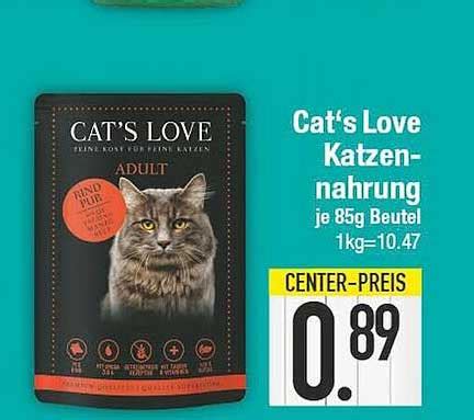 Cat S Love Katzennahrung Angebot Bei E Center 1Prospekte De