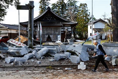 Rescuers Rush To Reach Survivors After Japan Earthquake