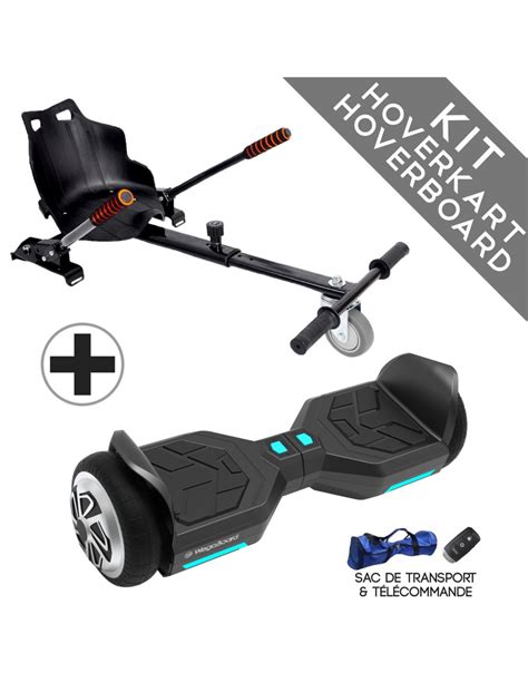 Hoverkart Noir Transformez Votre Hoverboard En Karting