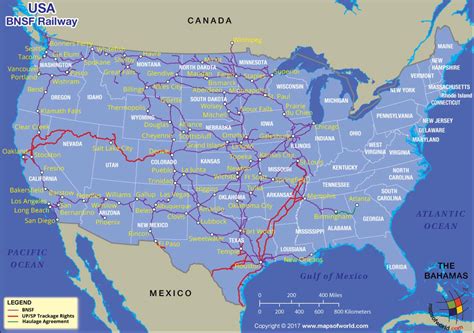 Bnsf Railroad Map