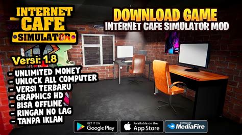 Internet Cafe Simulator Mod Versi 1 8 Unlimited Money Terbaru YouTube