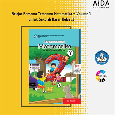 Jual Buku Pendidikan Kurikulum Merdeka Sd Matematika Kelas 2 Volume 1 Belajar Bersama Temanmu