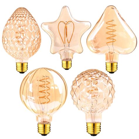 Grensk E Dimmable Led Lamp Spiral Led Filament Bulb T C W K