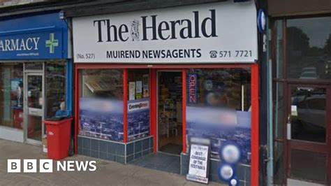 Released Armed Robber Jailed Over New Shop Raid In Glasgow Bbc News