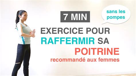 Min Exercice Pour Raffermir Sa Poitrines Recommand Au Femmes Min