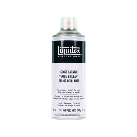 Barniz Spray Brillante 400Ml Liquitex Libreria Moderna