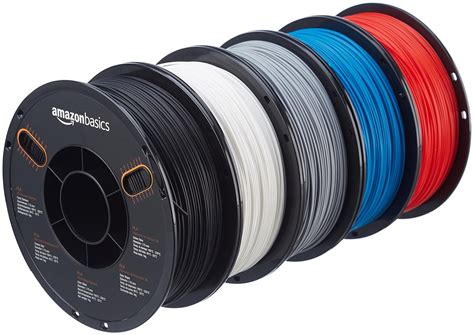 Amazonbasics Pla D Printer Filament Mm Assorted Colors Kg