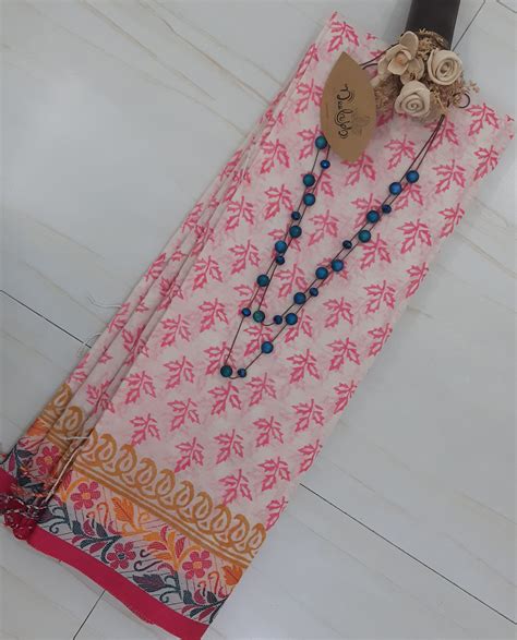 Block Print Saree - Beshi Deshi