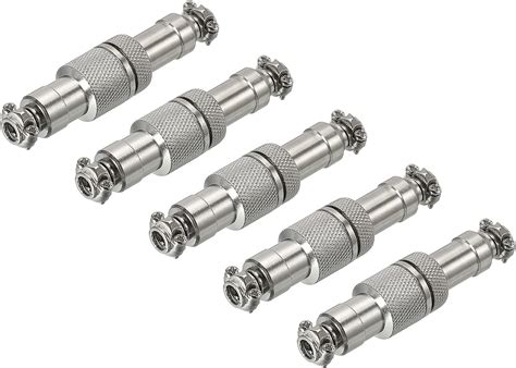 Amazon MECCANIXITY 5pcs Aviation Connector GX12 2 Pins 12mm Male