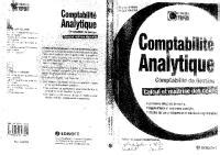 Compta Analytique Pdf Pdfcoffee