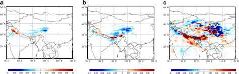 Distribution Diagram Of Potential Water Vapour Sources Corresponding To