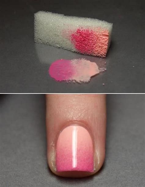 Difuminado en uñas Ombre nails Nails Pretty nails