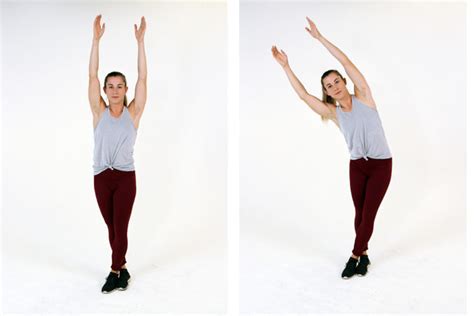 Overhead Side Bends Stretch