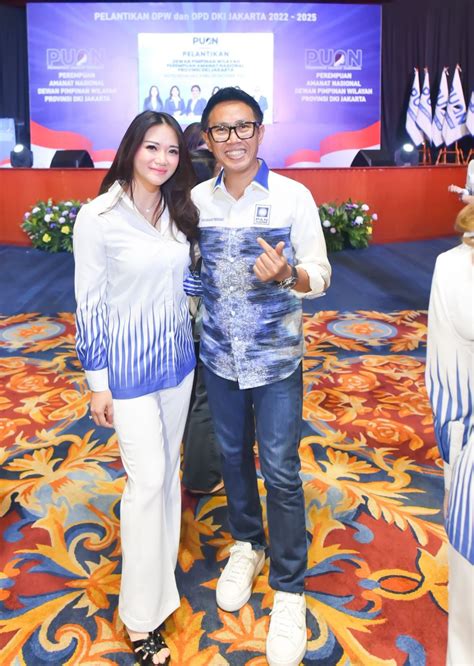 Wouw Artis Cantik Jhessica Vee Dipilih Menjadi Wakil Ketua Puan Dpw