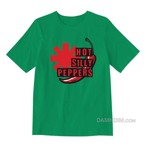 Hot Silly Peppers T Shirt Damndim