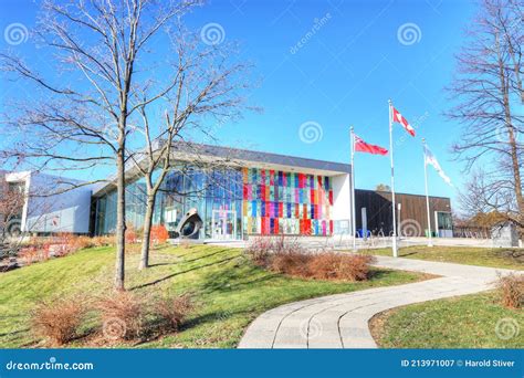 View Of Waterloo Region Museum In Kitchener Ontario Canada Editorial