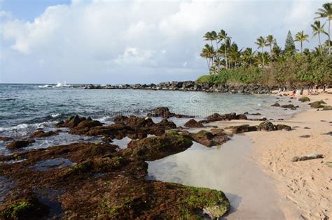 Waimea Bay Beach Park North Shore Oahu Stock Photo Image Of Ocean