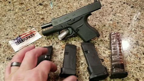 Glock 43X Extended Mag