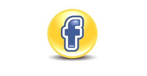 Yellow Facebook Icon Png 92669 Free Icons Library