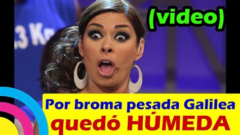 Galilea Queda HÚmeda Tras Broma Pesada De Maca Y Natalia Video Youtube