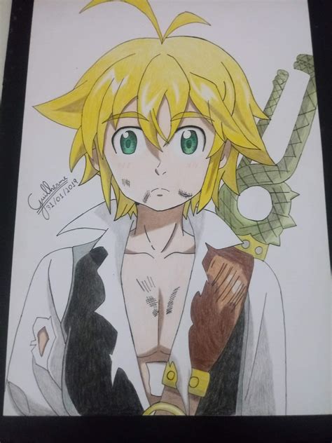 Fanart Do Meliodas Nanatsu No Taizai Desenhos Amino