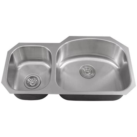 Ticor S R Undermount G Stainless Steel Double Bowl Kitchen Sink