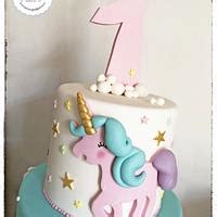 Torta Unicorno Decorated Cake By Aroma Di Vaniglia Cakesdecor