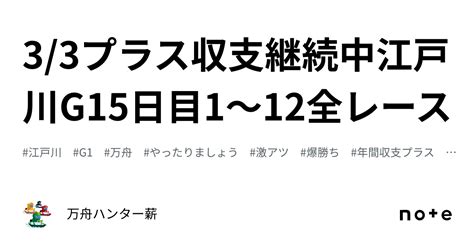 🤡 33🤡プラス収支継続中🤡江戸川g1👑5日目😍1〜12全レース💰｜💰💰万舟ハンター薪💰💰