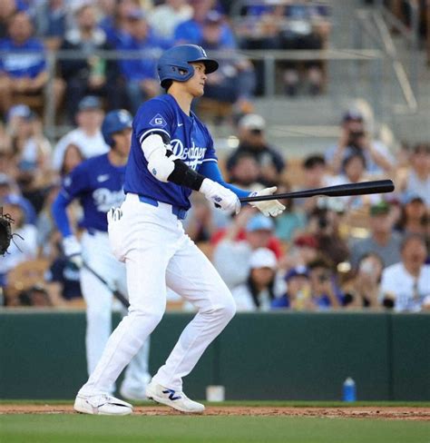 大谷翔平 トラウトの前で第1打席空振り三振 連続出塁7で止まる 古巣エンゼルスと初対戦― スポニチ Sponichi Annex 野球