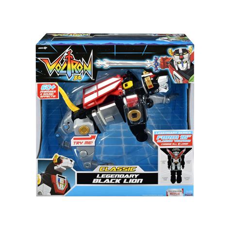 Voltron Black Lion Retroclassic Shop Now