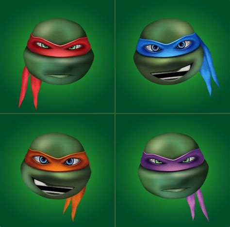 Illustrator Tutorial: Create Four Ninja Turtles Characters | Vector ...