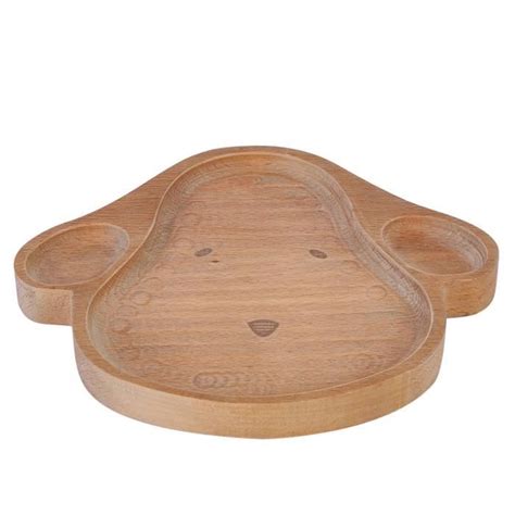 Assiette En Bois Mignon Plat Divis Bol Plateau De Service Alimentaire